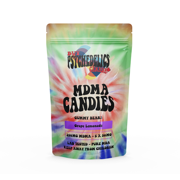 MDMA Gummy Bears - Grape 250MG - Buy Delics Canada MDMA Gummy Bears - Grape 250MG