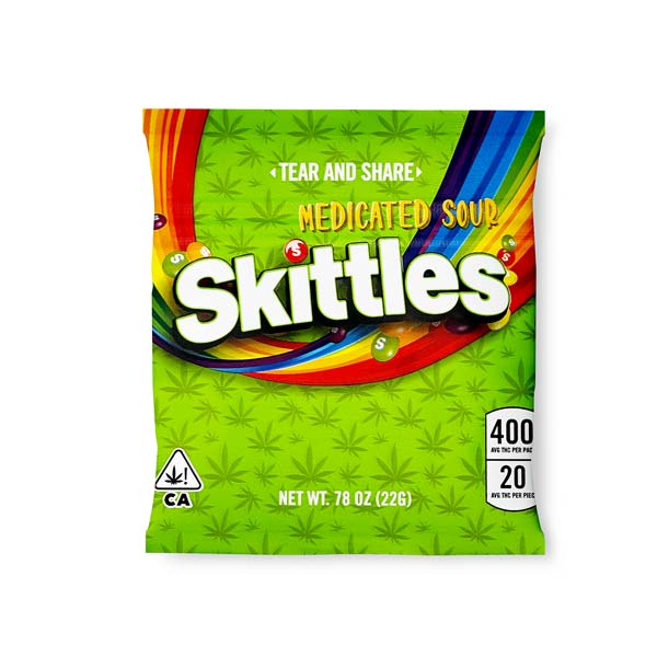 Skittles 400MG THC Sour - Buy Delics Canada Skittles 400MG THC Sour