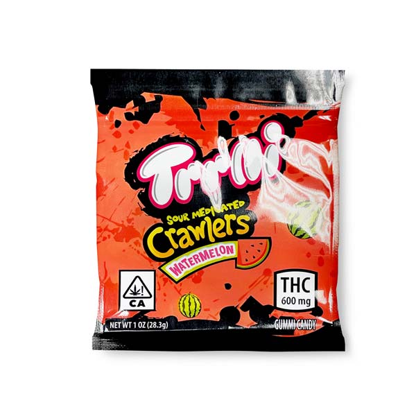 Trlli 600MG THC Sour Crawlers Watermelon - Buy Delics Canada Trlli 600MG THC Sour Crawlers Watermelon