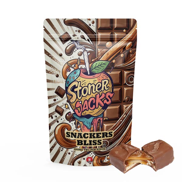 Stoner Jacks – Snackers Bliss 200MG THC - Buy Delics Canada Stoner Jacks – Snackers Bliss 200MG THC