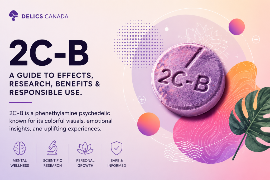 2C-B Explained: Effects, Dosage & Safety Guide - Buy Delics Canada