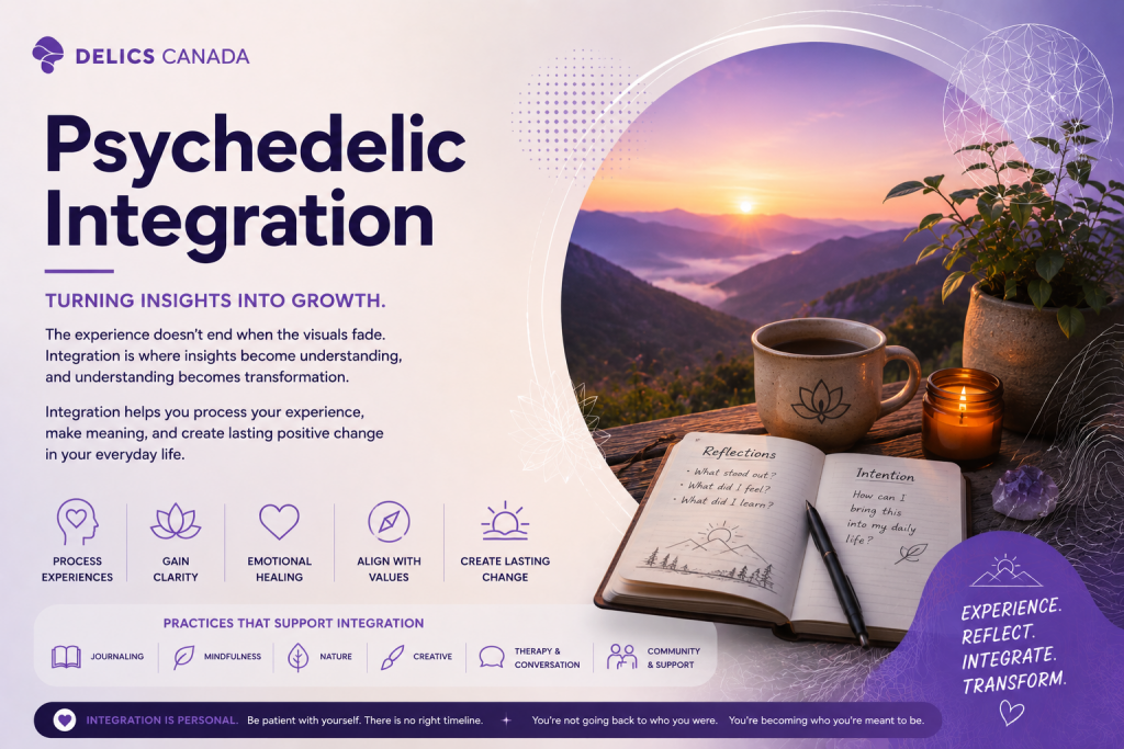 Psychedelic Integration: Making Sense of Your Trip and Turning Insight into Action - Buy Delics Canada